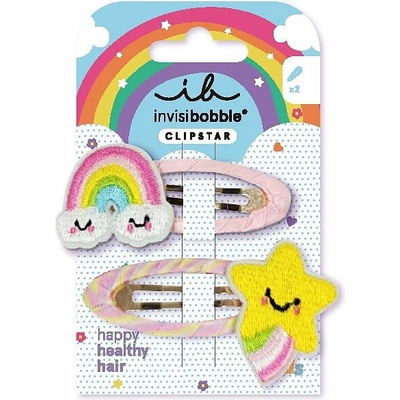 Invisibobble Kids Clipstar Happy Sky 2 ks, Happy Sky