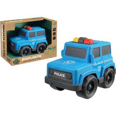 Sparkys Policajné autíčko z bioplastu modré 17 cm