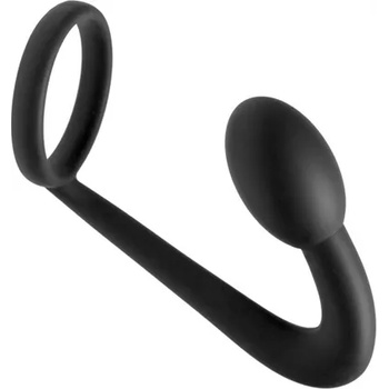 Image 1 of Prostatic Play Explorer Silicone Cock Ring and Prostate Plug