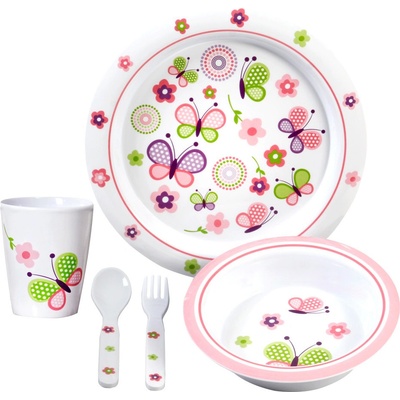 Sada detského riadu Brunner Kids Butterfly 3+ 5 ks 0830073N