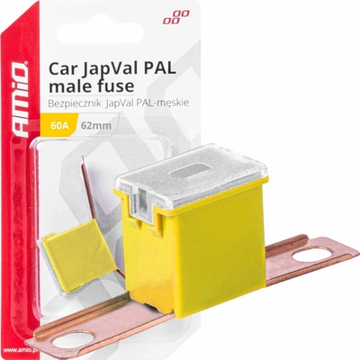 Poistky JAPVAL PAL samec 62mm - 60A