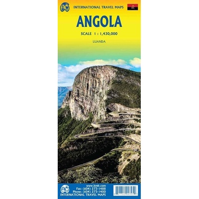 mapa Angola 1:1,3 mil. ITM