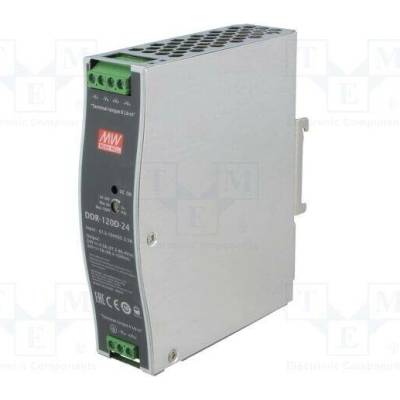 MEAN WELL DDR-120D-24 Měnič: DC/DC; 120W; Uvst: 67,2÷154VDC; Uvýst: 24VDC; Ivýst: 5A; DDR