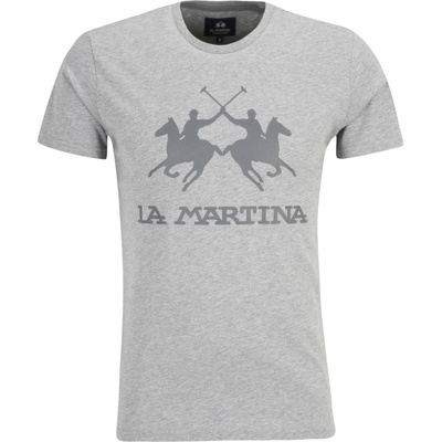 La Martina Тениска сиво, размер M