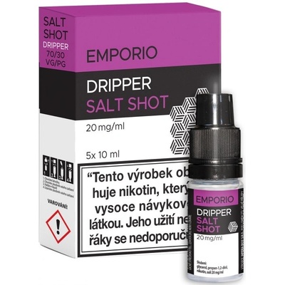 Imperia Salt Shot Booster PG30/VG70 20mg 5x10ml