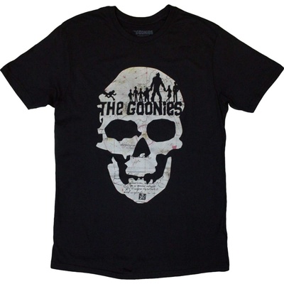 Tričko skeleton čierna