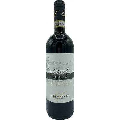 Schiavenza Barolo Broglio Riserva 2016 Červené 15% 0,75 l (holá láhev)