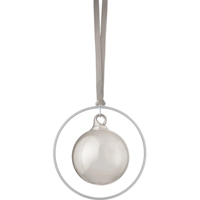 Blomus Kitai Коледни топки в обръч, опушен, 4 бр (67097)