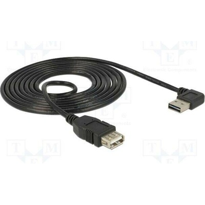 Delock 83551 USB 2.0 zlacený 1m černý