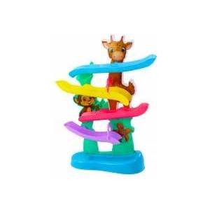 LEAN Toys Ball Slide Giraffe Monkey Sounds Colorful