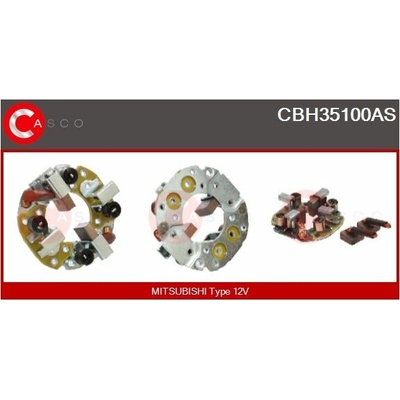 Držiak, uhlíkový zberač CASCO CBH35100AS