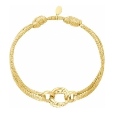 Ornamenti Pozlacený náramek Circle Champagne gold OOR300102