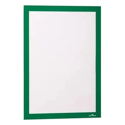 DURABLE Informačný panel, A4, samolepiaca zadná strana, DURABLE "DURAFRAME", zelený