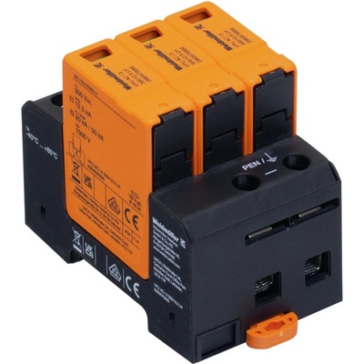 Přepěťová ochrana (napájecí systémy) Weidmüller VPU AC I 3 300/12.5 LH (2983570000)
