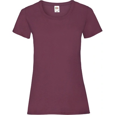 Fruit of the Loom Dámske triko 61 372 0 Burgundy