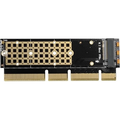AXAGON Контролер AXAGON PCEM2-1U, от PCIe 4x/8x/16x към M. 2 (NVMe) SSD, за 2230/2242/2260/2280 (PCEM2-1U)