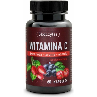 Skoczylas Vitamín C Rose Hips Aronia Acerola 60 kapsúl