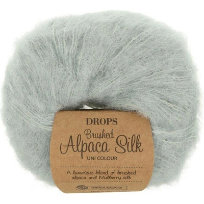 Drops Brushed Alpaca Silk 14 modrošedá