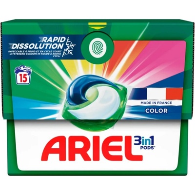 Ariel 3 in 1 Pods kapsuly Color 15 PD