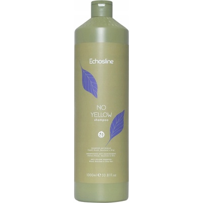 Echosline No Yellow Shampoo neutralizující šampon pro platinově blond a šedivé vlasy 300 ml