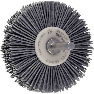 PFERD TOOLS PFERD TOOLS INOX-TOTAL Okrúhla kefa, nepletená, RBUIT Ø70x15 mm, driek Ø6 mm, SiC filament Ø0,90 mm, zrnitos