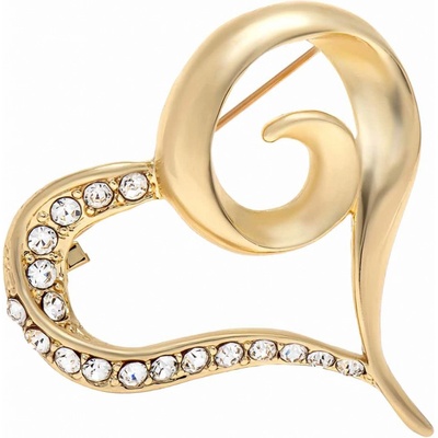 Biju Brož srdce zlaté 2044 9002044