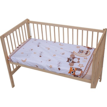 Scarlett Prostěradlo Sovička béžové 60x120