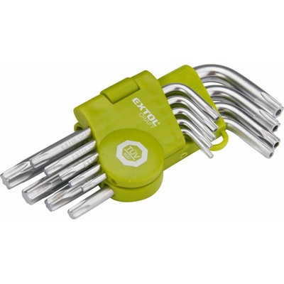 Extol Craft L-kľúče torx krátke sada 9ks 66010