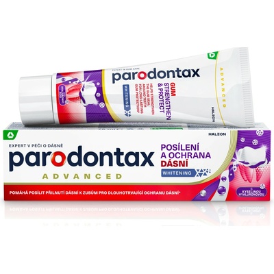 Parodontax Posilnenie ochrana ďasien Whitening 75 ml