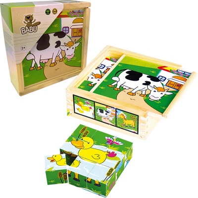 Studo Wood kostky farma