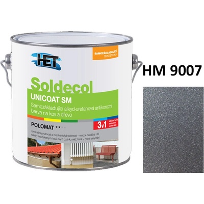 Het Soldecol UNICOAT SM METALLIC 2,5L HM 9007 cca RAL 9007