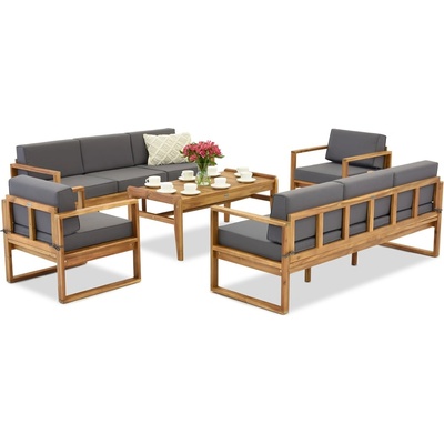 Garden Point Градински мебели от акациева дървесина Maskat Coffee 8 Garden Point (GAP1208-COF8)