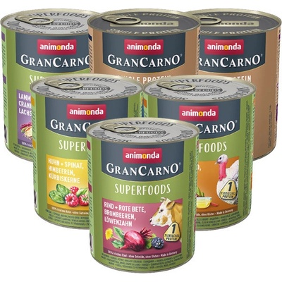 Animonda Gran Carno Original Adult Mix Superior 6 x 800 g