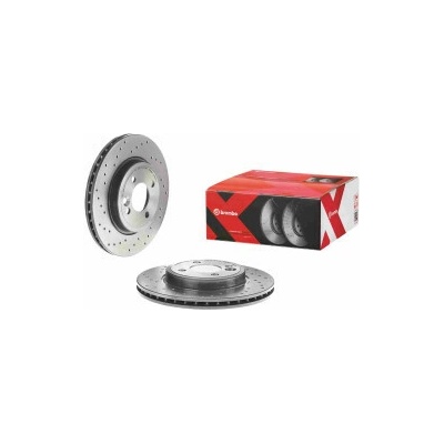 BREMBO Brzdové kotouče XTRA vrtané 09.8655.1X