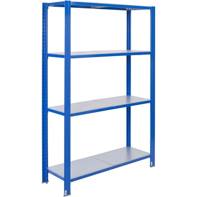 Majster Regál 250x120x40cm T profil, 4 police, 250kg na policu