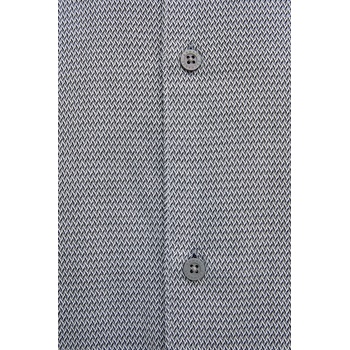 Giorgio Armani Памучна риза Armani Exchange в синьо със стандартна кройка с класическа яка XM001869 AF18837 (XM001869.AF18837)