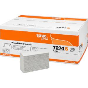Celtex S-Plus V Cell сгънати хартиени кърпи 3000 бр. , 2 слоя