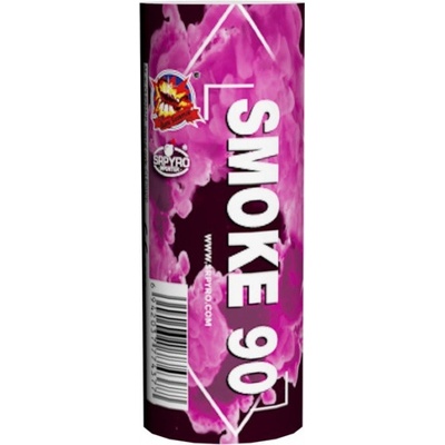 Srpyro Dýmovnice SMOKE 90 fialová škrtací dýmovnice CLE7037P