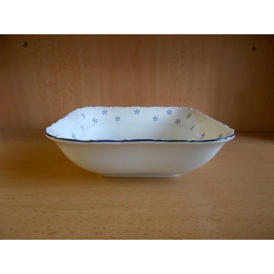 Valbela Mísa 4-hran. vtavný dekor D9417 24 cm