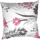 Dadka bavlna Agáta ružová na bielom 70 x 90 cm