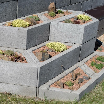 Prvek multifunkční Liapor Playstone přírodní 350×800×230 mm