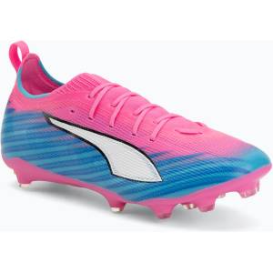 PUMA Детски футболни обувки PUMA Ultra 6 Pro Jr FG/AG poison pink/puma wht/sunstream/bright aqua/puma blk