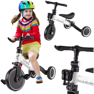 Tomido Trike Fix 3v1 bílé