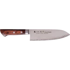 Satake Кухненски нож - SATAKE - Япония - стомана - Cobalt VG10 - Santoku - 170mm