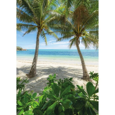 Komar Vliesová fototapeta Palmy Beach 200 x 280 cm