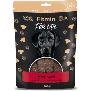 Dibaq Fitmin For Life Лакомства за кучета с говежди чипс 200 g