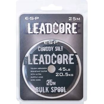 ESP Olověná šnúra Leadcore Choody Silt 25m 45lb