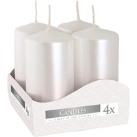 Bispol Adventná Metalická Biela 4 x 80 g