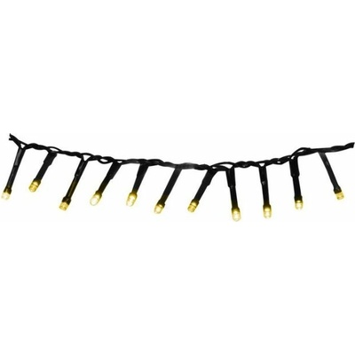Reťaz, 320 LED teplá biela, 8 funkcií, 230 V, 50 Hz, exteriér, napájací kábel 3 m, 11 m