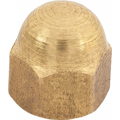 LUX-TOOLS Uzavretá matica mosadzná M5, pr. 8 mm, 8 ks
